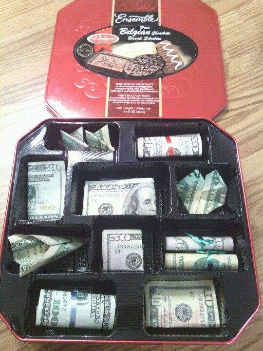 Gift Ideas For 16 Year Old Boys
 Sweet 16 BOY style $500 bucks in a cookie tin