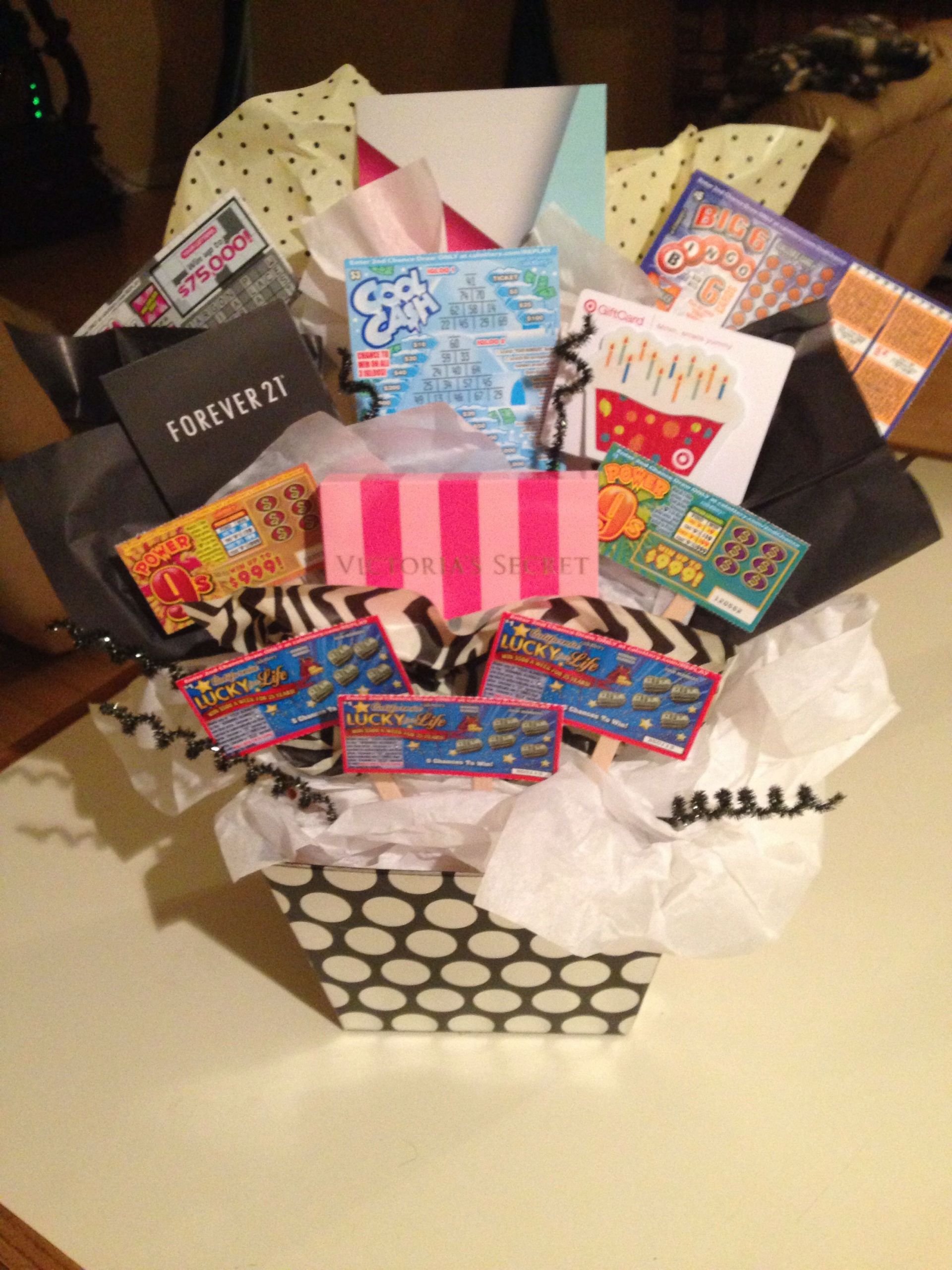Gift Ideas For 18Th Birthday Girl
 Made for my sisters 18th birthday …