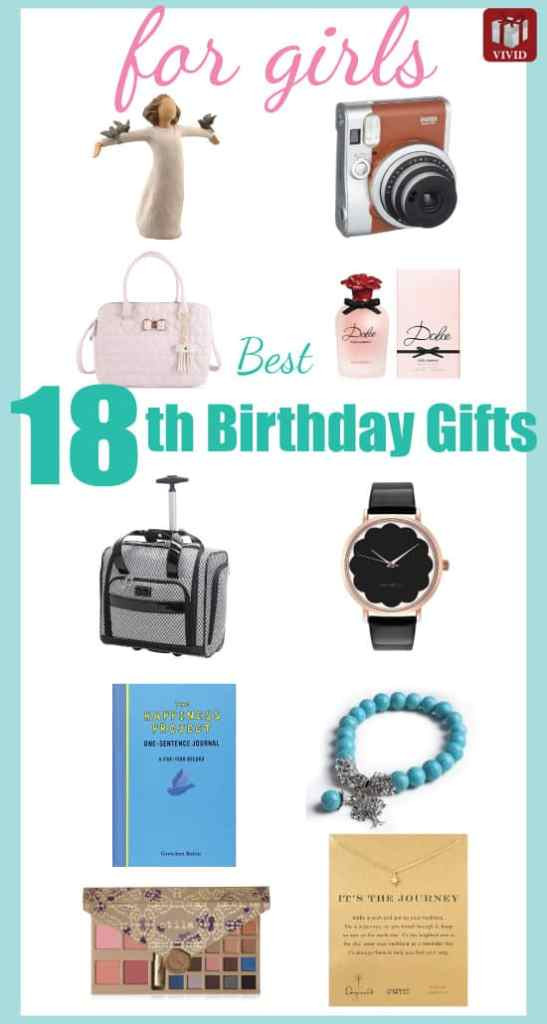Gift Ideas For 18Th Birthday Girl
 Best 18th Birthday Gifts for Girls Vivid s