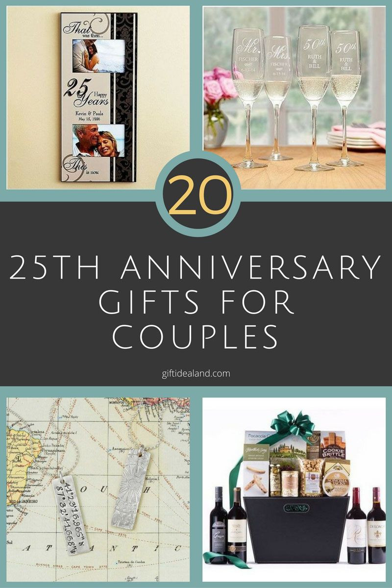 Gift Ideas For 25Th Anniversary
 25Th Anniversary Gift Ideas For Wife