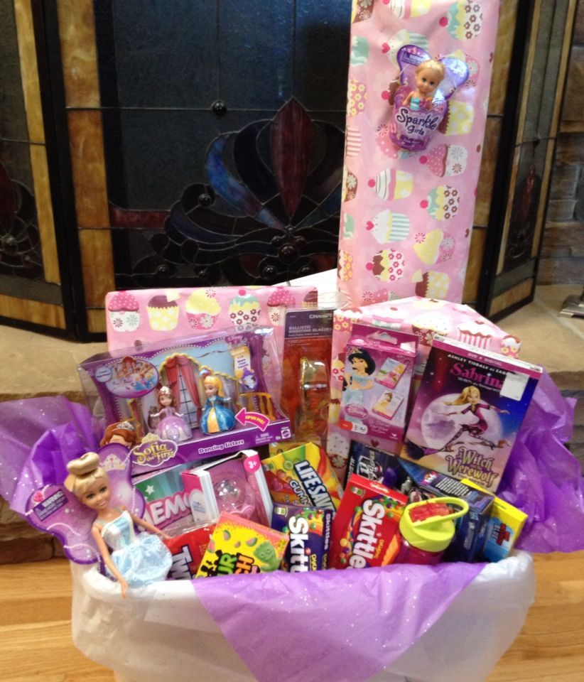 Gift Ideas For 5 Year Old Birthday Girl
 Birthday t basket for a five year old girl