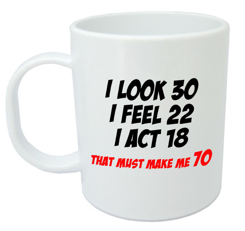 Gift Ideas For 70Th Birthday
 Makes Me 70 Mug Funny 70th Birthday Gifts Presents for