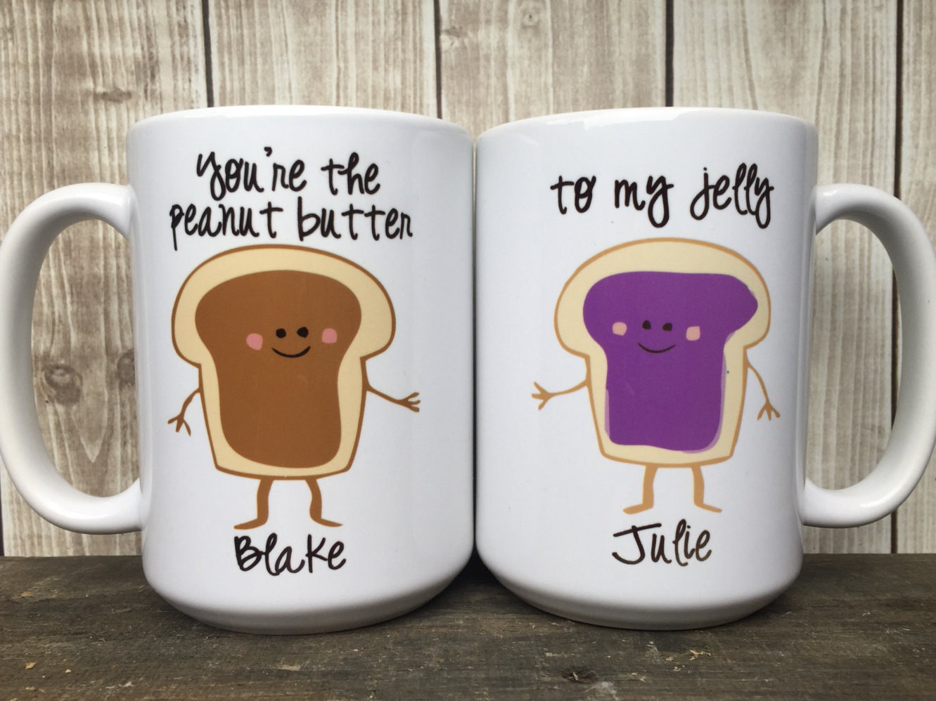 Gift Ideas For A Couple
 Couples Gift Mug Set for Couple Cute Gift Idea Engagement