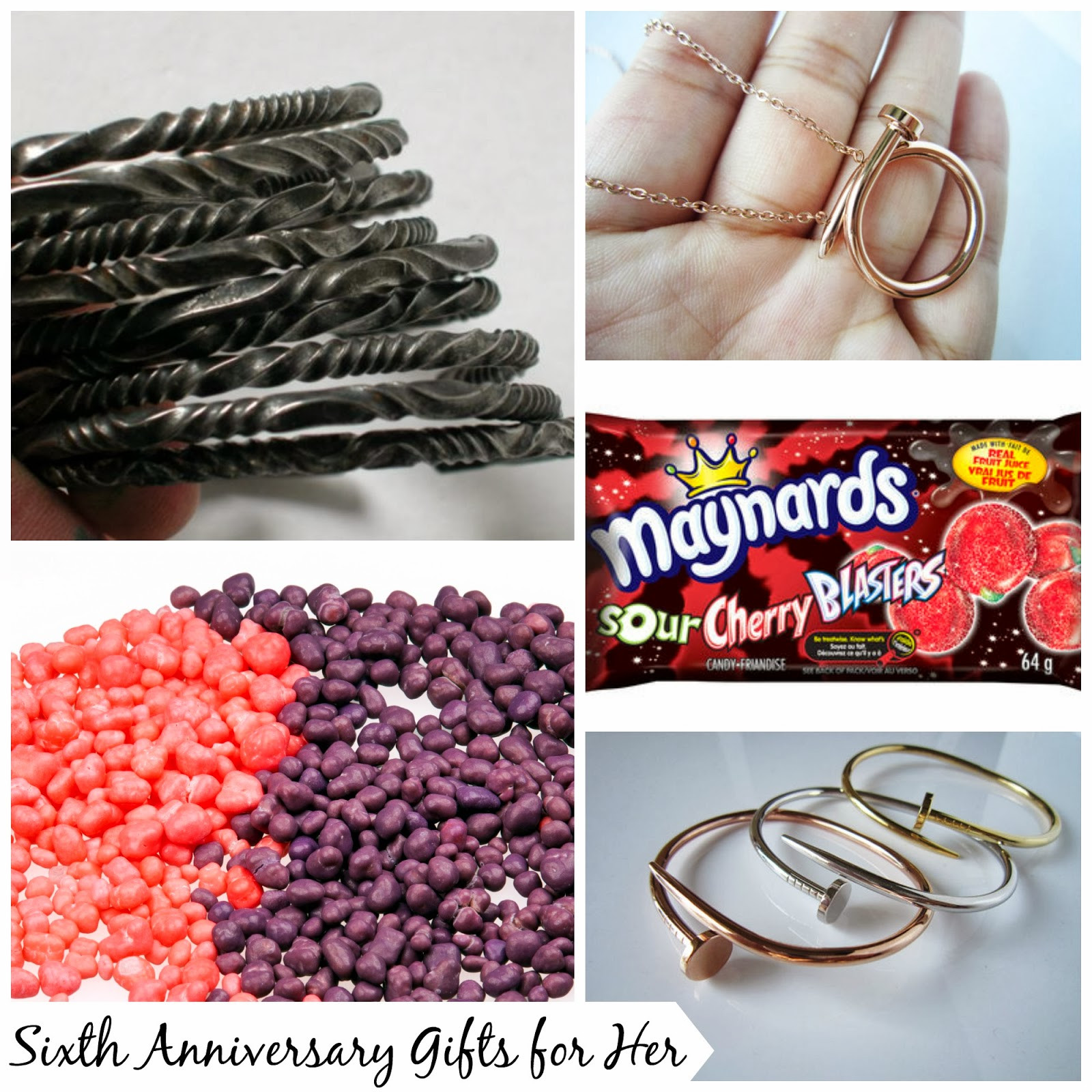 Gift Ideas For Anniversary For Her
 Sweet Stella s Sixth Wedding Anniversary Gift Ideas for
