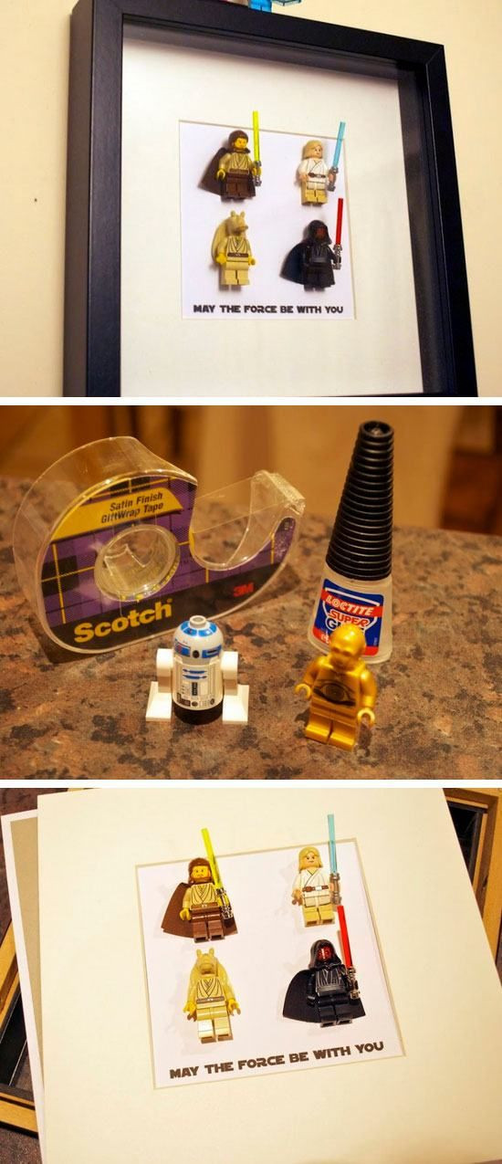 Gift Ideas For Boyfriends Dad
 Star Wars Lego Art