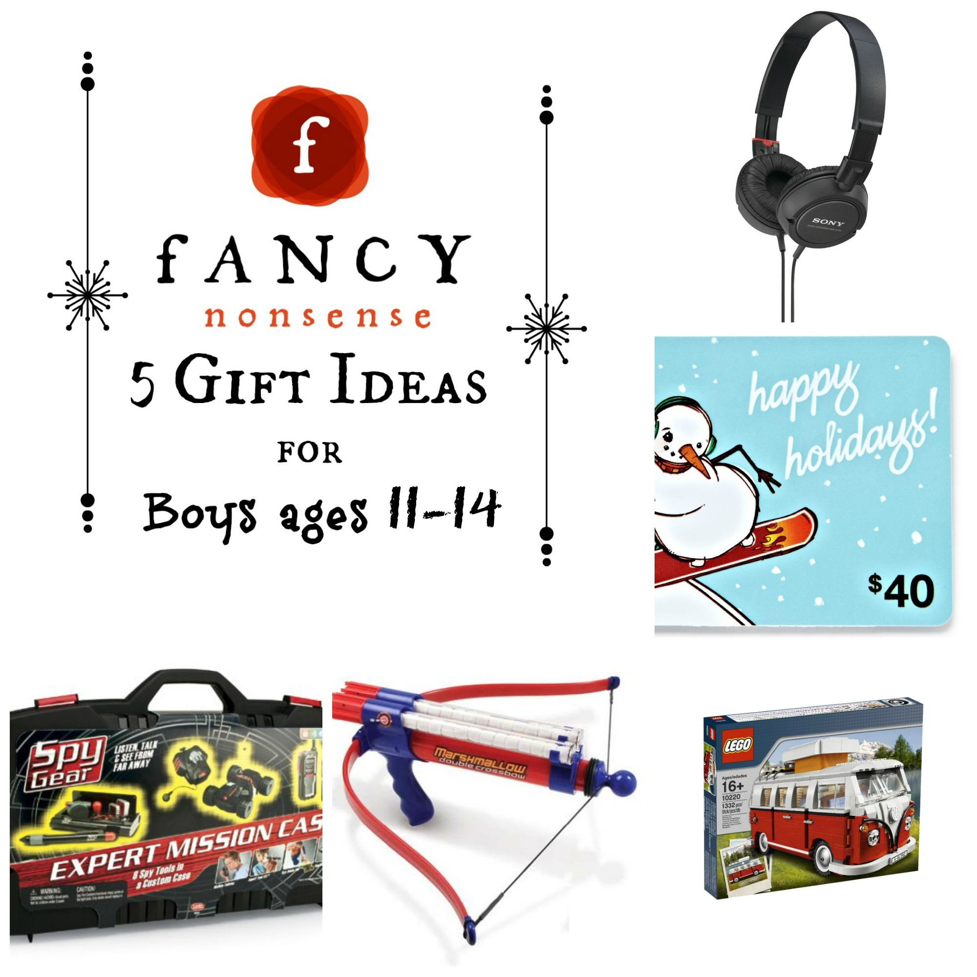 Gift Ideas For Boys Age 5
 5 Gift Ideas For Boys Ages 11 15