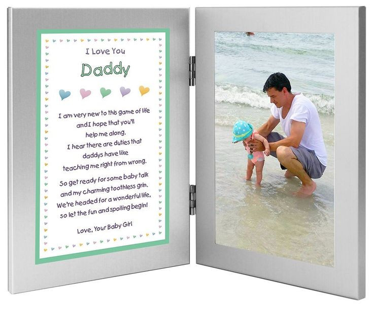 Gift Ideas For Dad From Baby Girl
 Gift for New Dad – Daddy Gift From Daughter “Baby Girl