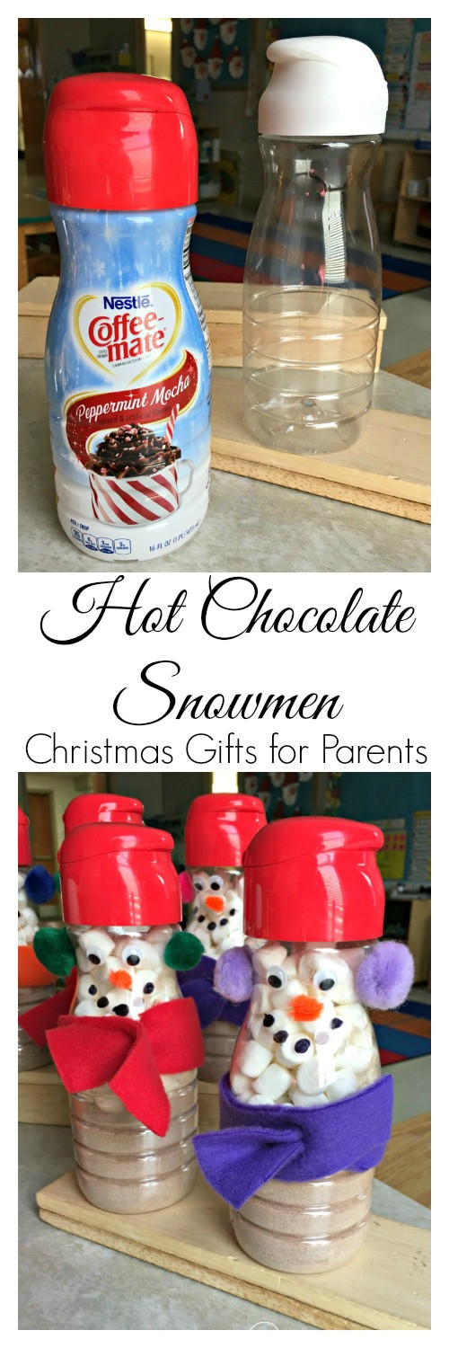 Gift Ideas For Daycare Kids
 Christmas Gifts for Parents Coffee Creamer Snowmen