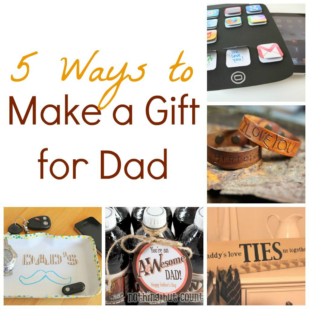 Gift Ideas For Father To Be
 5 Ways to Make a Gift for Dad Infarrantly Creative