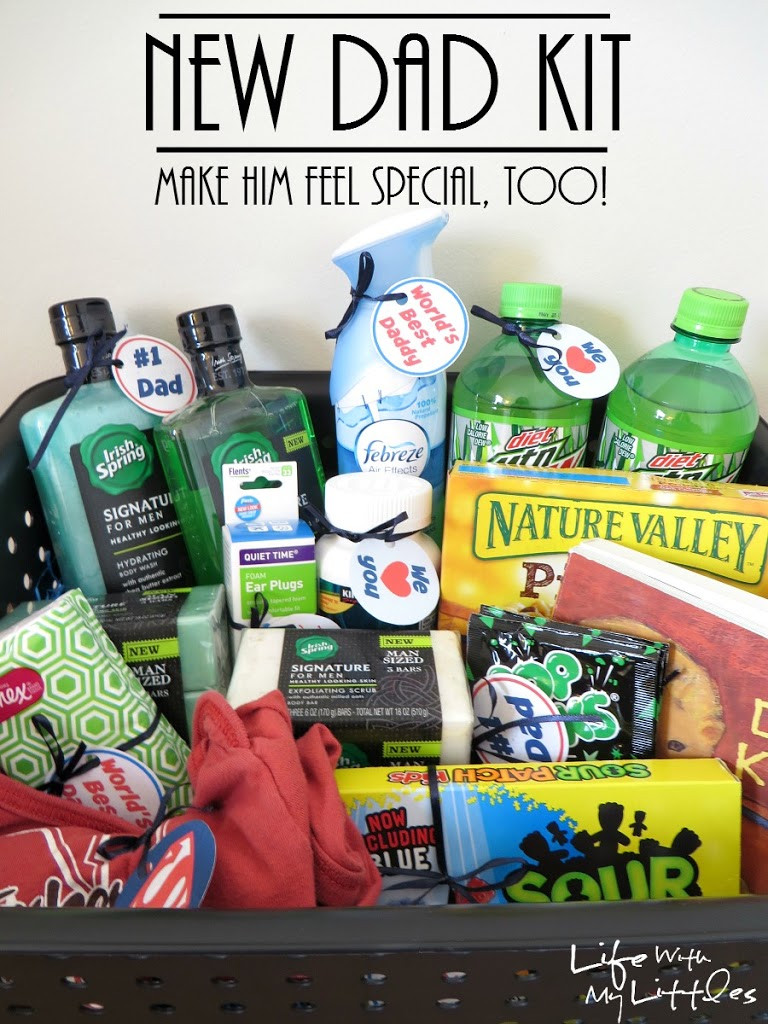 Gift Ideas For Father To Be
 New Dad Kit Life With My Littles