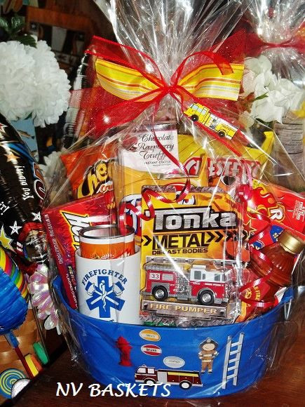 Gift Ideas For Firefighter Graduation
 Firefighter EMS Gift Basket