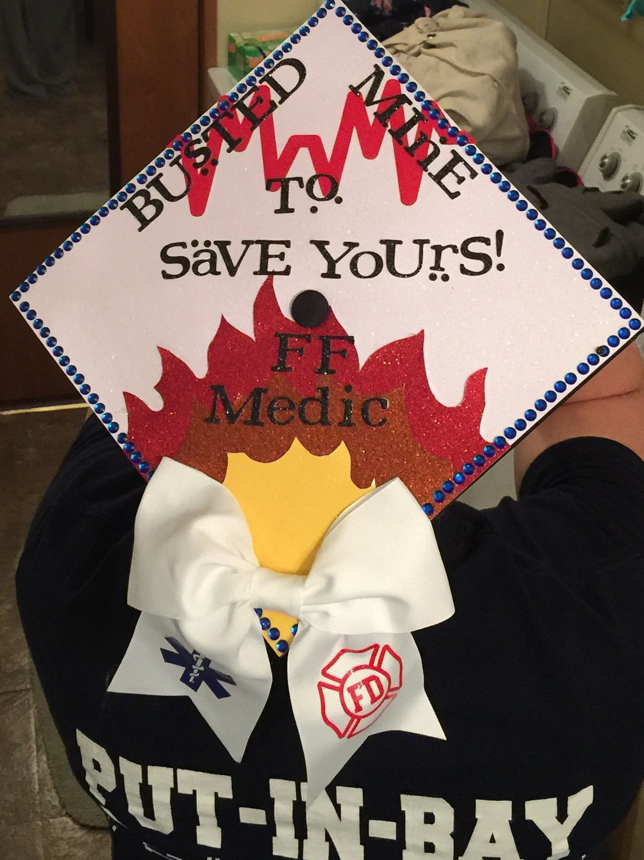 Gift Ideas For Firefighter Graduation
 Paramedic firefighter graduation cap