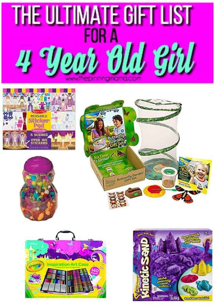 Gift Ideas For Four Year Old Girls
 Best Gifts for a 4 year old Girl • The Pinning Mama