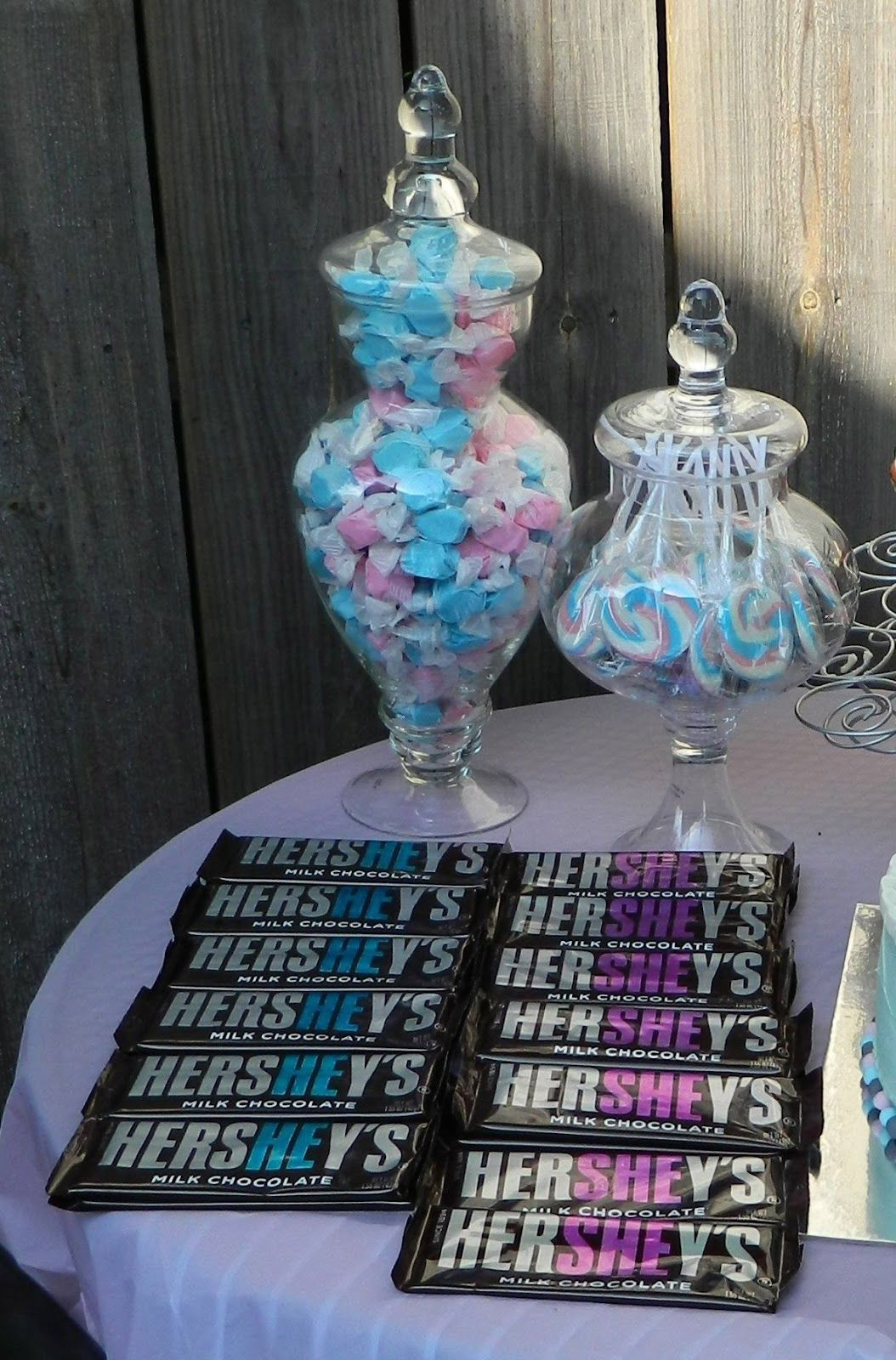 Gift Ideas For Gender Reveal Party
 The Nifty Thrifty Family Gender Reveal Party