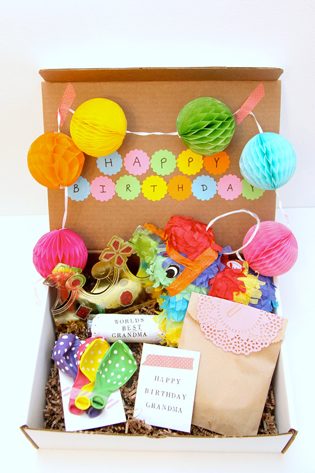 Gift Ideas For Grandmothers Birthday
 A Birthday In a Box Gift for Grandma Smashed Peas & Carrots