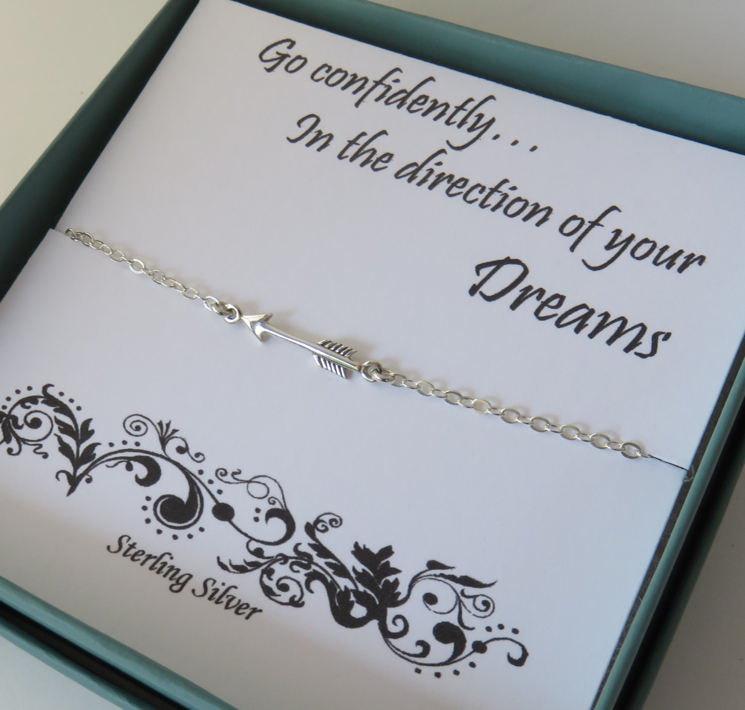 Gift Ideas For Her Graduation
 Sterling Silver Arrow Necklace Graduation Gift for Her Arrow