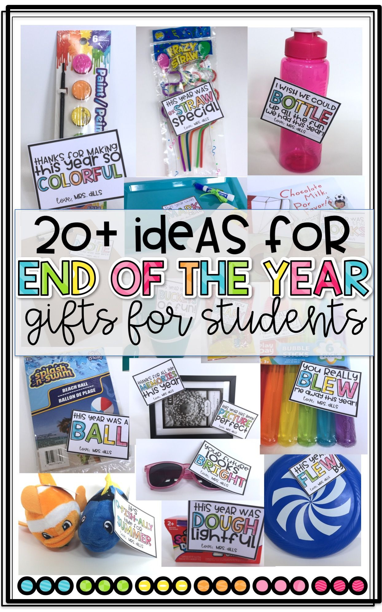 Gift Ideas For Kindergarten Students
 20 End of the Year Gift Ideas for Students