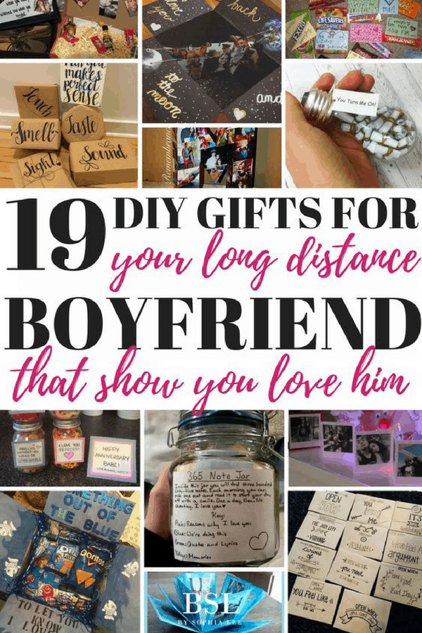 Gift Ideas For Long Distance Boyfriend
 19 DIY Gifts For Long Distance Boyfriend That Show You