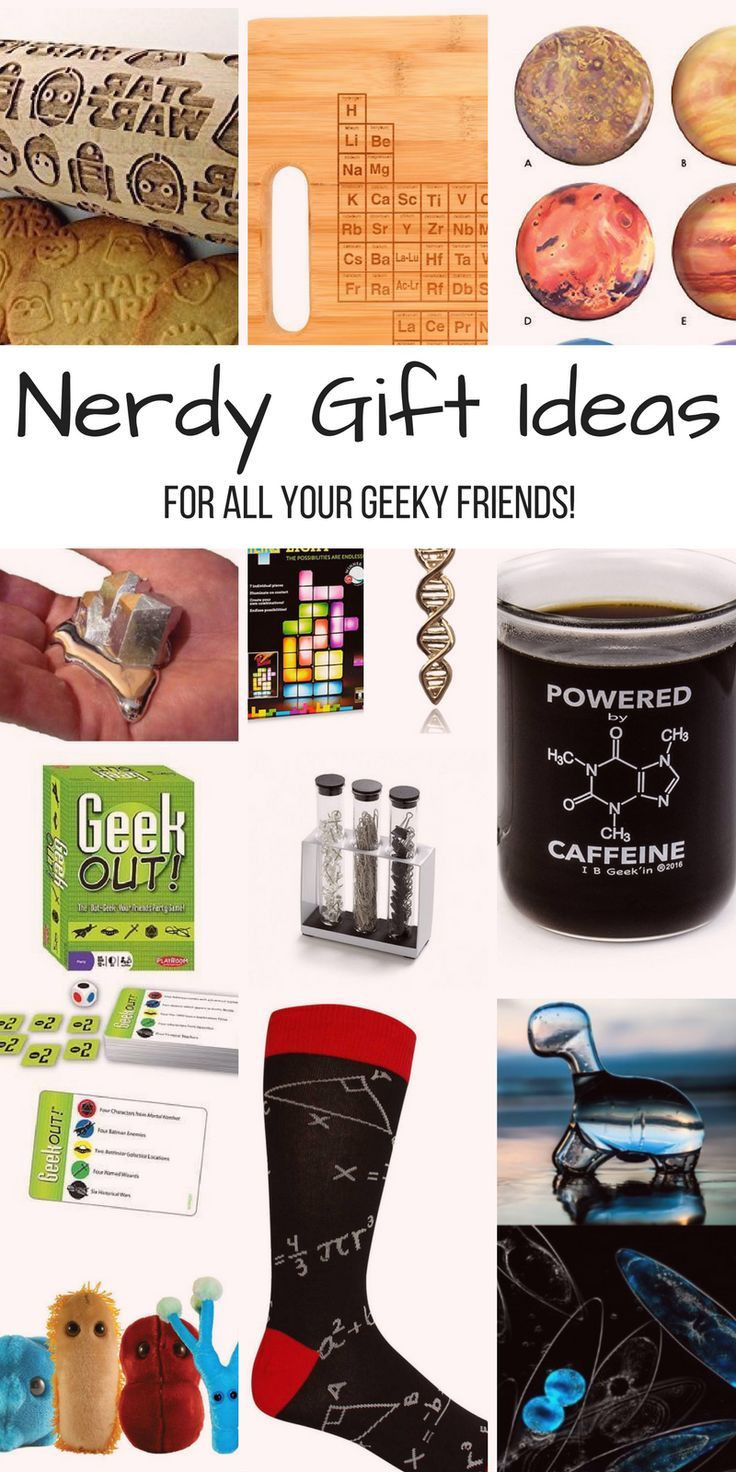 Gift Ideas For Nerdy Boyfriend
 13 Nerdy Gifts for the Geeks in your Life