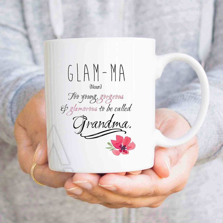 Gift Ideas For New Grandmothers
 glamma mug mothers day t for grandma christmas ts