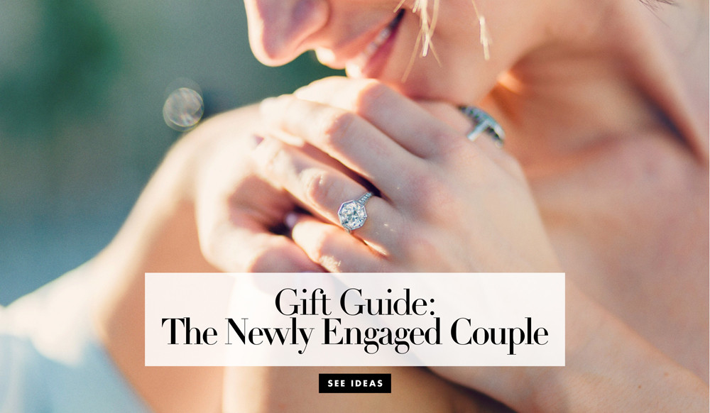 Gift Ideas For Newly Engaged Couple
 Holiday Gift Guide Present Ideas for Newly Engaged