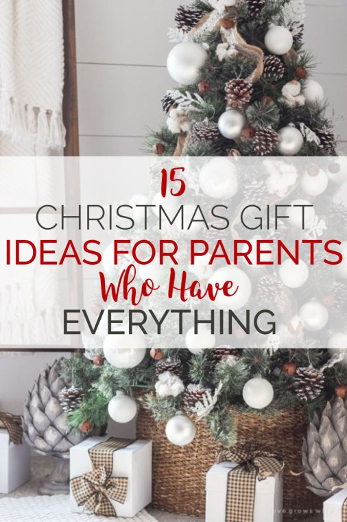 Gift Ideas For Parents Christmas
 15 Christmas Gift Ideas For Parents Who Have Everything
