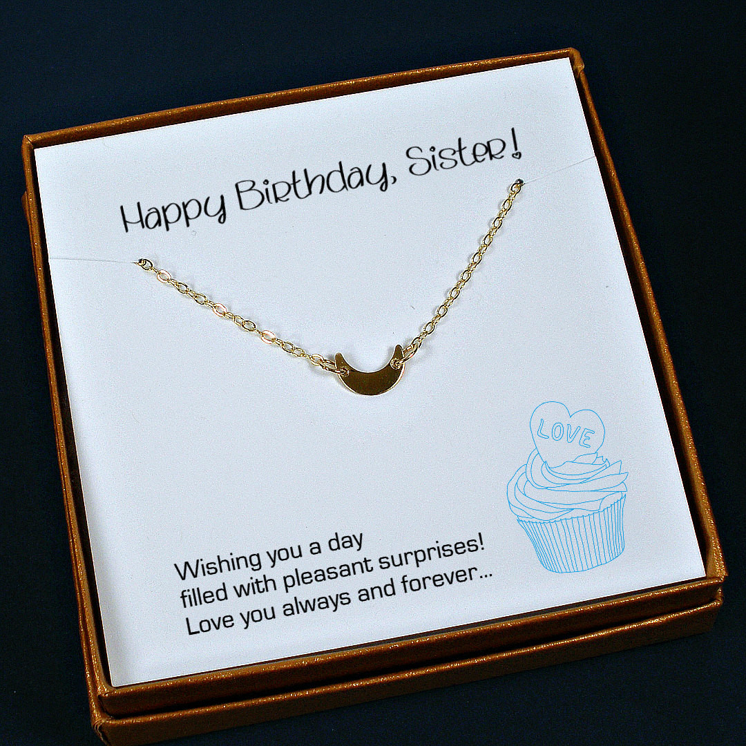 Gift Ideas For Sisters Birthday
 Sister Birthday Gift Sister Necklace Sister Gift Ideas