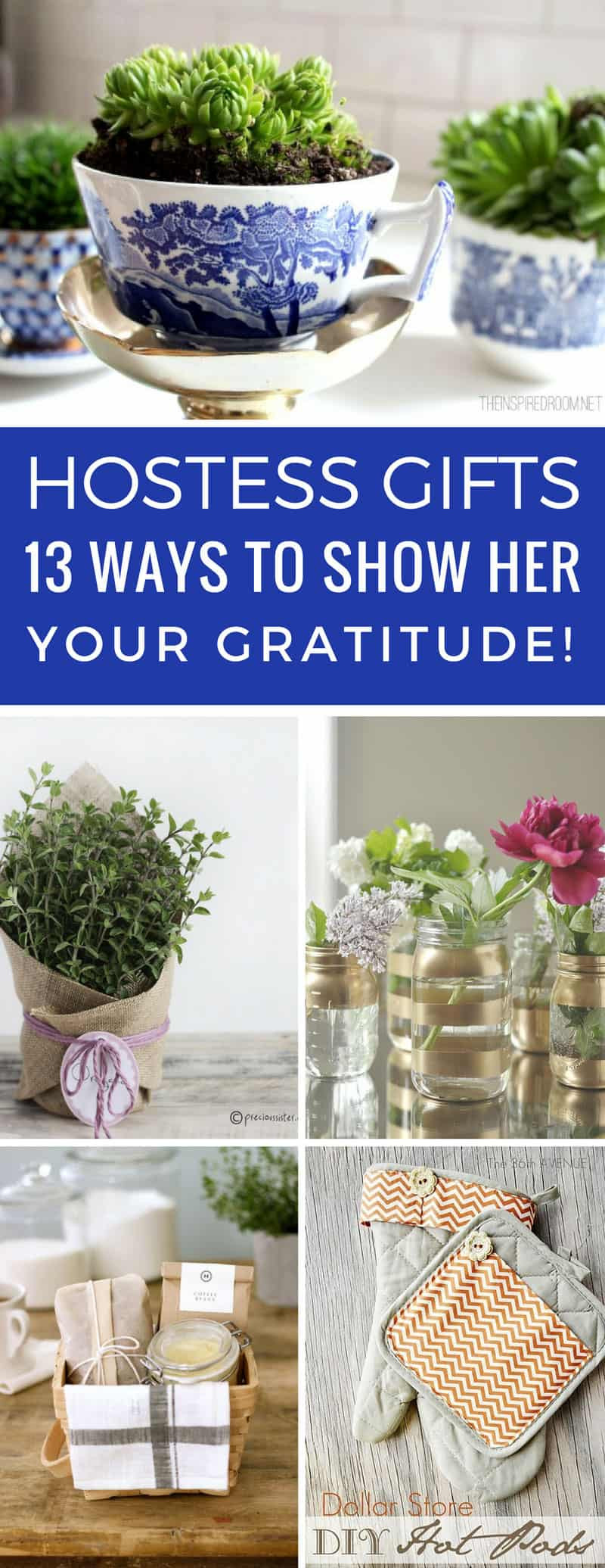 Gift Ideas For Thanksgiving Hostess
 13 DIY Hostess Gift Ideas Homemade Gifts that Will Get