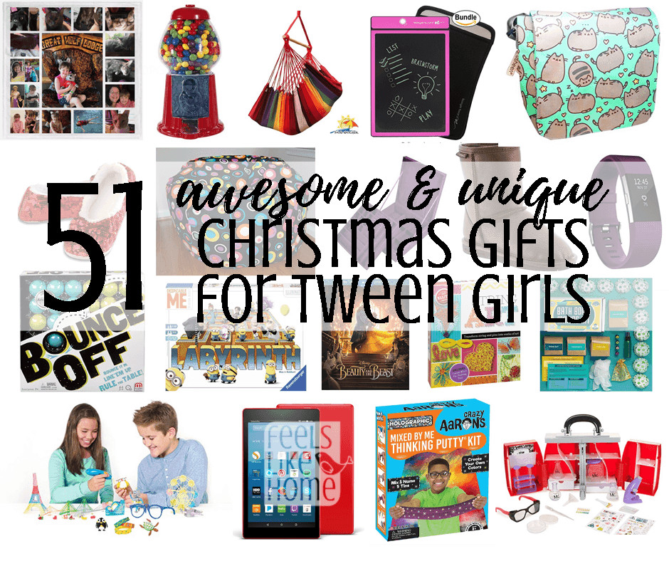 Gift Ideas For Tween Girls
 58 Awesome & Unique Christmas Gift Ideas for Tween Girls