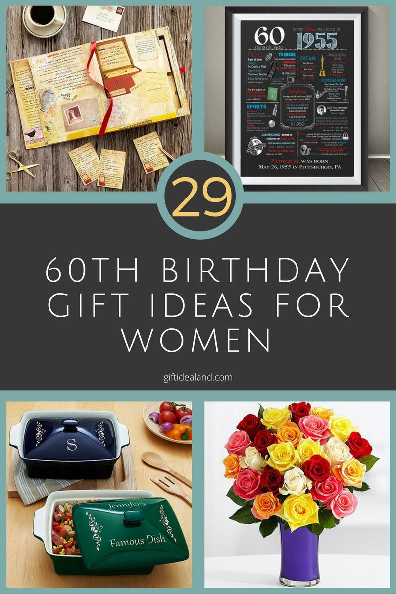 Gift Ideas For Womans 60Th Birthday
 29 Great 60th Birthday Gifts For Her