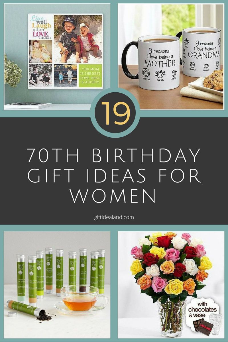 Top 20 Gift Ideas for Womans 70th Birthday - Home, Family, Style and Art Ideas