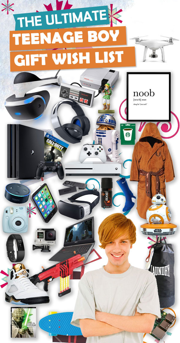 Gift Ideas Teen Boys
 Best Christmas Gifts For Teen Boys