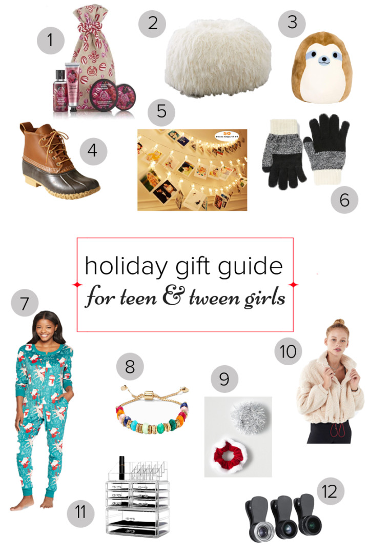 Gift Ideas Teen Girls
 Holiday Gift Ideas for Teen Tween Girls & Boys