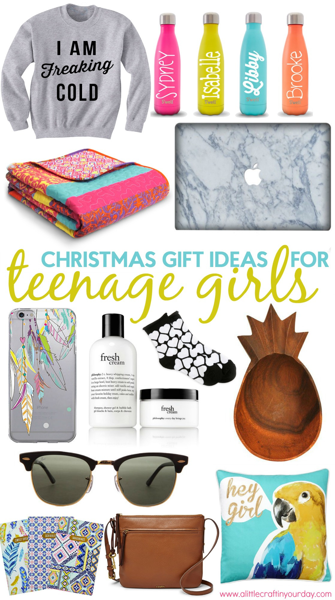 Gift Ideas Teenage Girls
 Christmas Gift Ideas for Teen Girls A Little Craft In