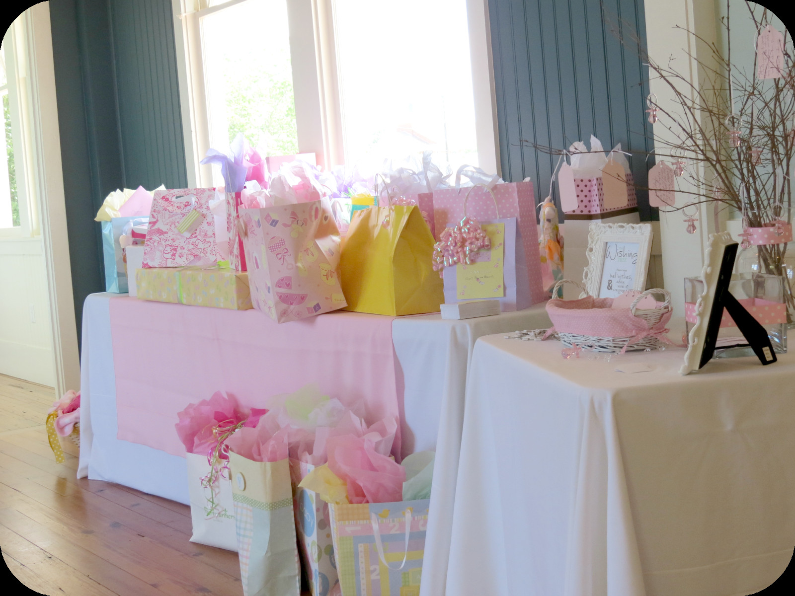 Gift Table Baby Shower Ideas
 Sweet Beginnings Baby Shower
