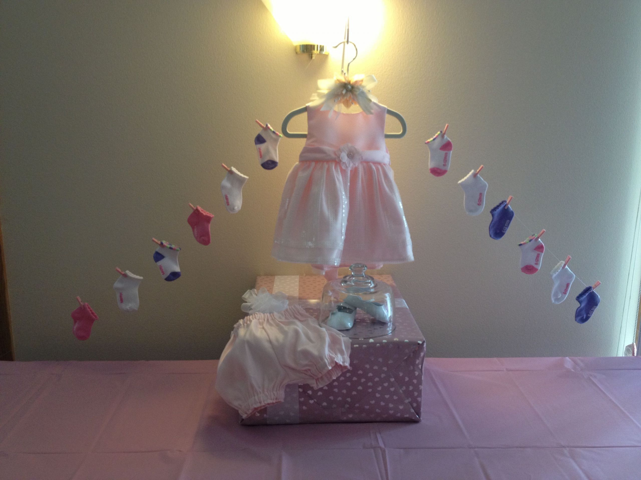 Gift Table Baby Shower Ideas
 Baby girl shower t table Baby shower ideas