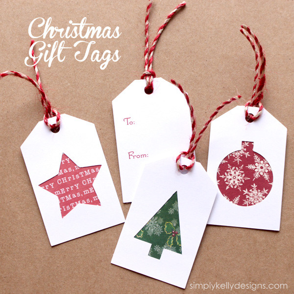 Gift Tags DIY
 DIY Christmas Gift Tags With Scrapbook Paper Scraps And