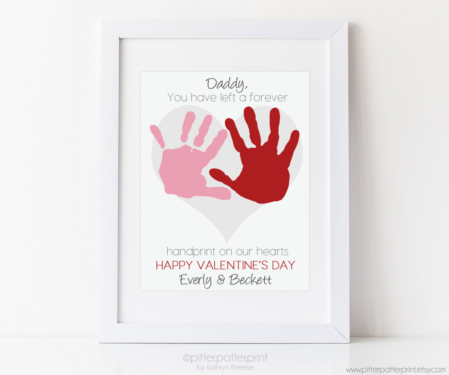 Gifts For Daddy From Kids
 Dad Valentine s Day Gift for Daddy from Kids by