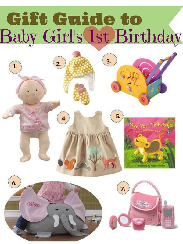 Gifts For First Birthday Girl
 Gift ideas for baby girls first birthday
