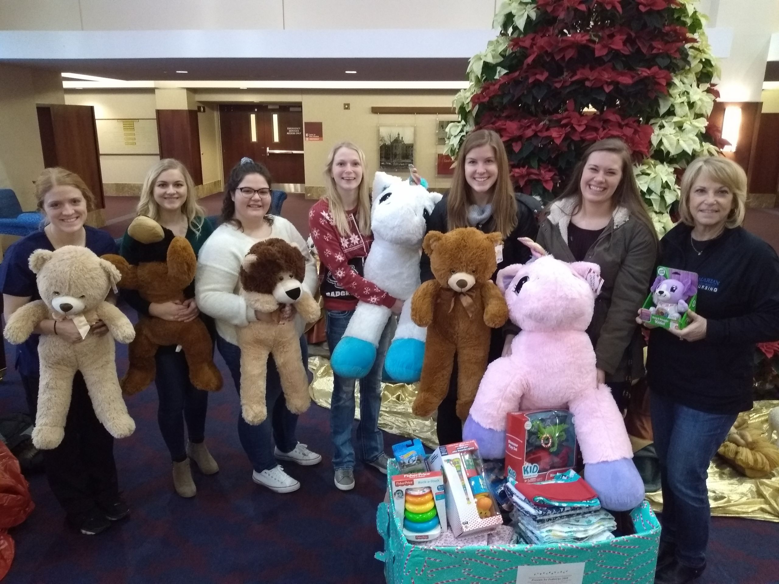 Gifts For Hospitalized Children
 Marian University Presents for Pediatrics collects over