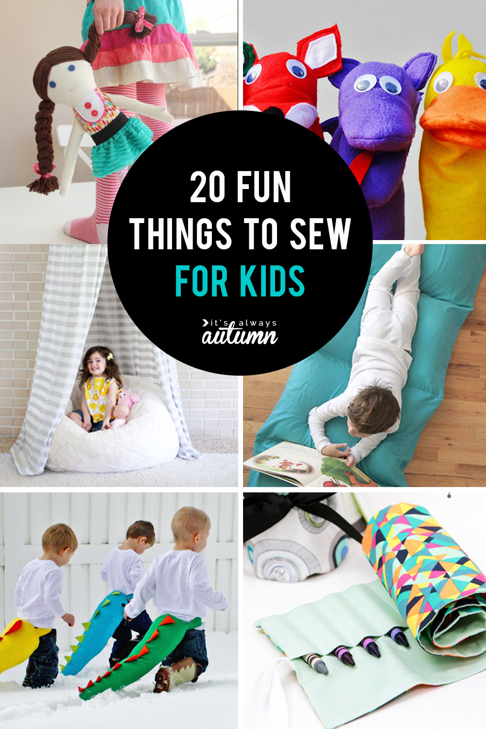 Gifts For Kids
 25 coolest things to sew for kids DIY t ideas  It s