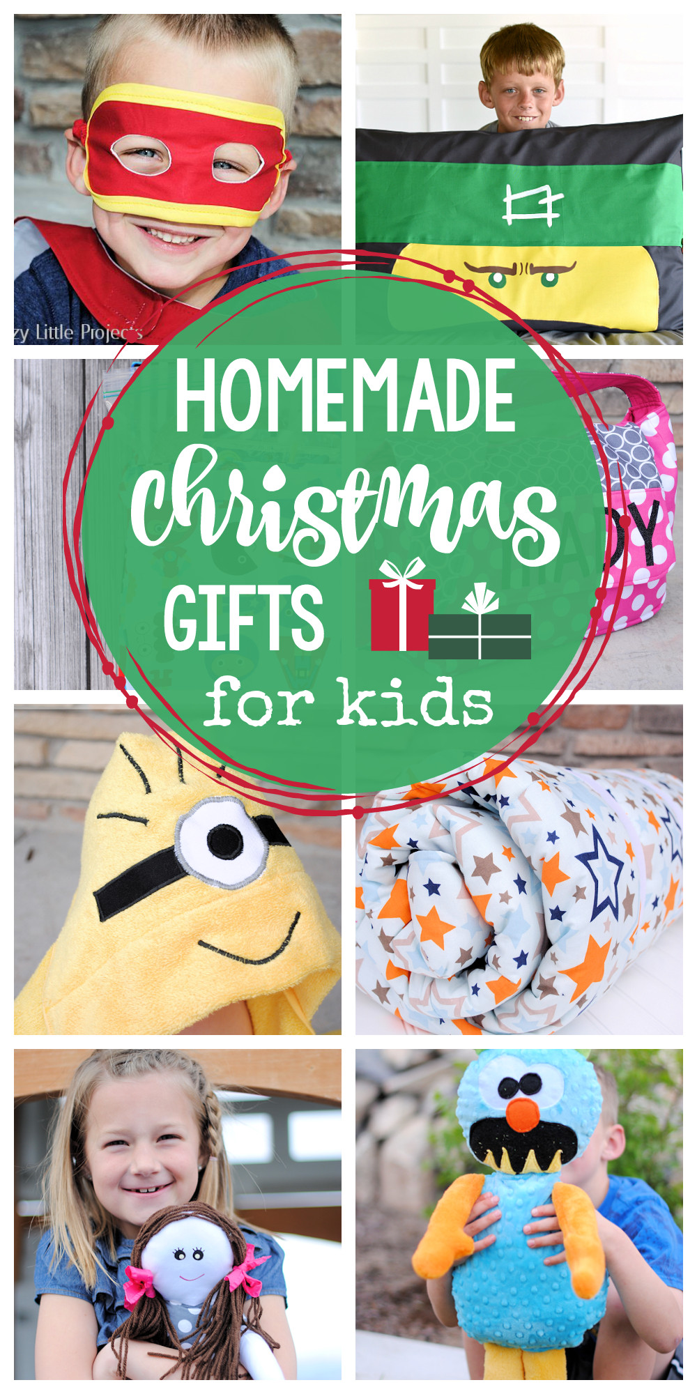 Gifts For Kids
 25 Homemade Christmas Gifts for Kids Crazy Little Projects