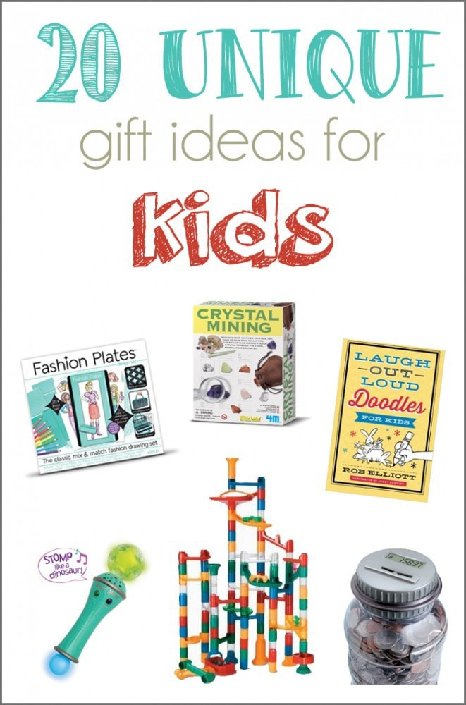 Gifts For Kids
 20 Unique Gift Ideas for Kids and a GIVEAWAY Cutesy Crafts