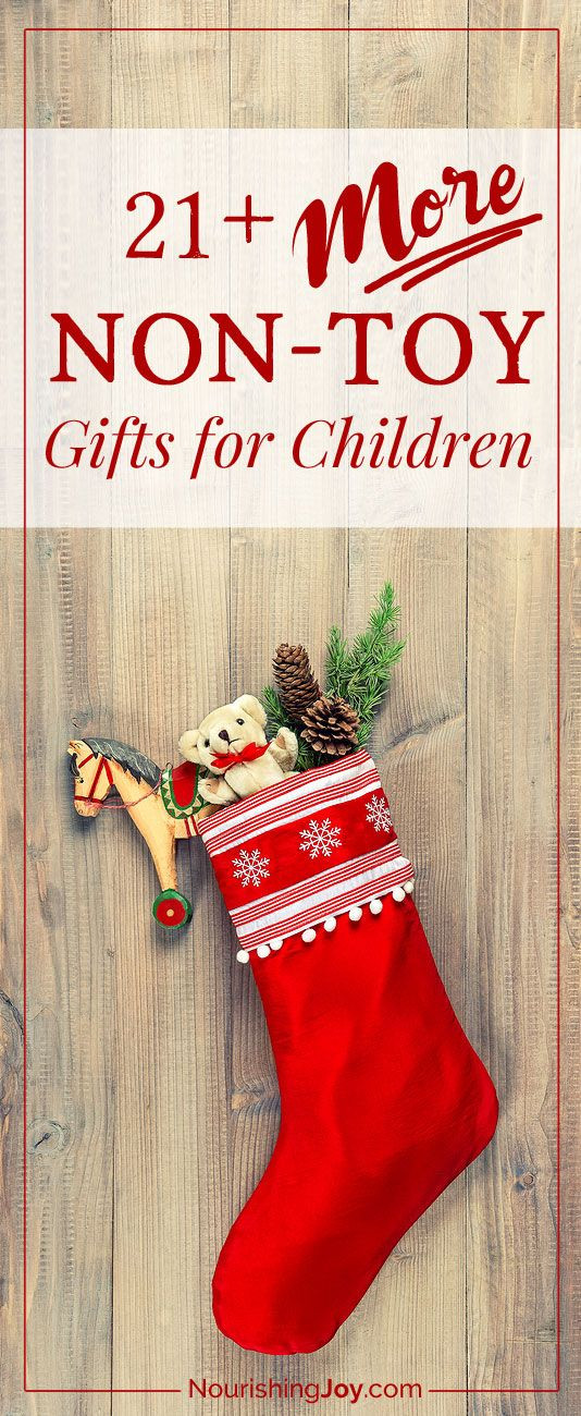 Gifts For Kids Not Toys
 21 MORE Non Toy Gifts for Children