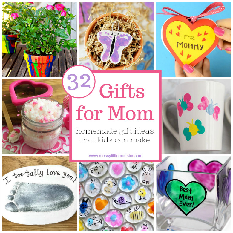 Gifts For Mom From Child
 Gifts for Mom from Kids – homemade t ideas that kids