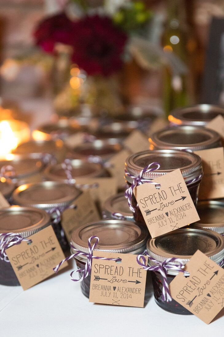 Gifts For Wedding
 Spread the Love Jam Wedding Favors