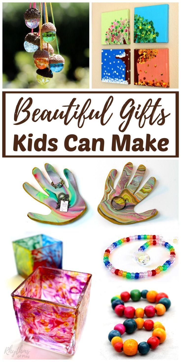 Gifts Kids Can Make For Parents
 Homemade Gifts Kids Can Make for Parents and Grandparents
