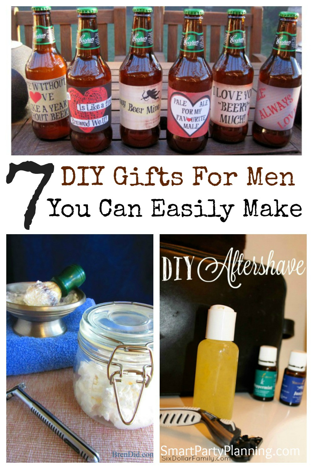 Gifts To Sew For Men
 7 DIY Gifts For Men You Can Easily Make