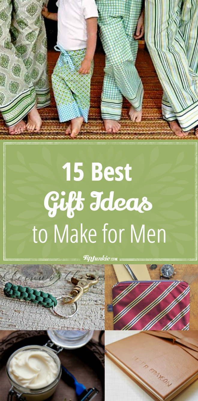 Gifts To Sew For Men
 15 Best Gift Ideas to Make for Men – Tip Junkie