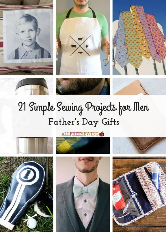 Gifts To Sew For Men
 21 Simple Sewing Projects for Men Father s Day Gifts
